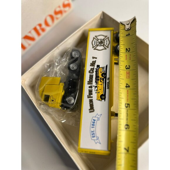 VTG Winross Diecast Semi-Truck Union Fire & Hose Co. No1 Dover PA Trailer In Box - Picture 6 of 6